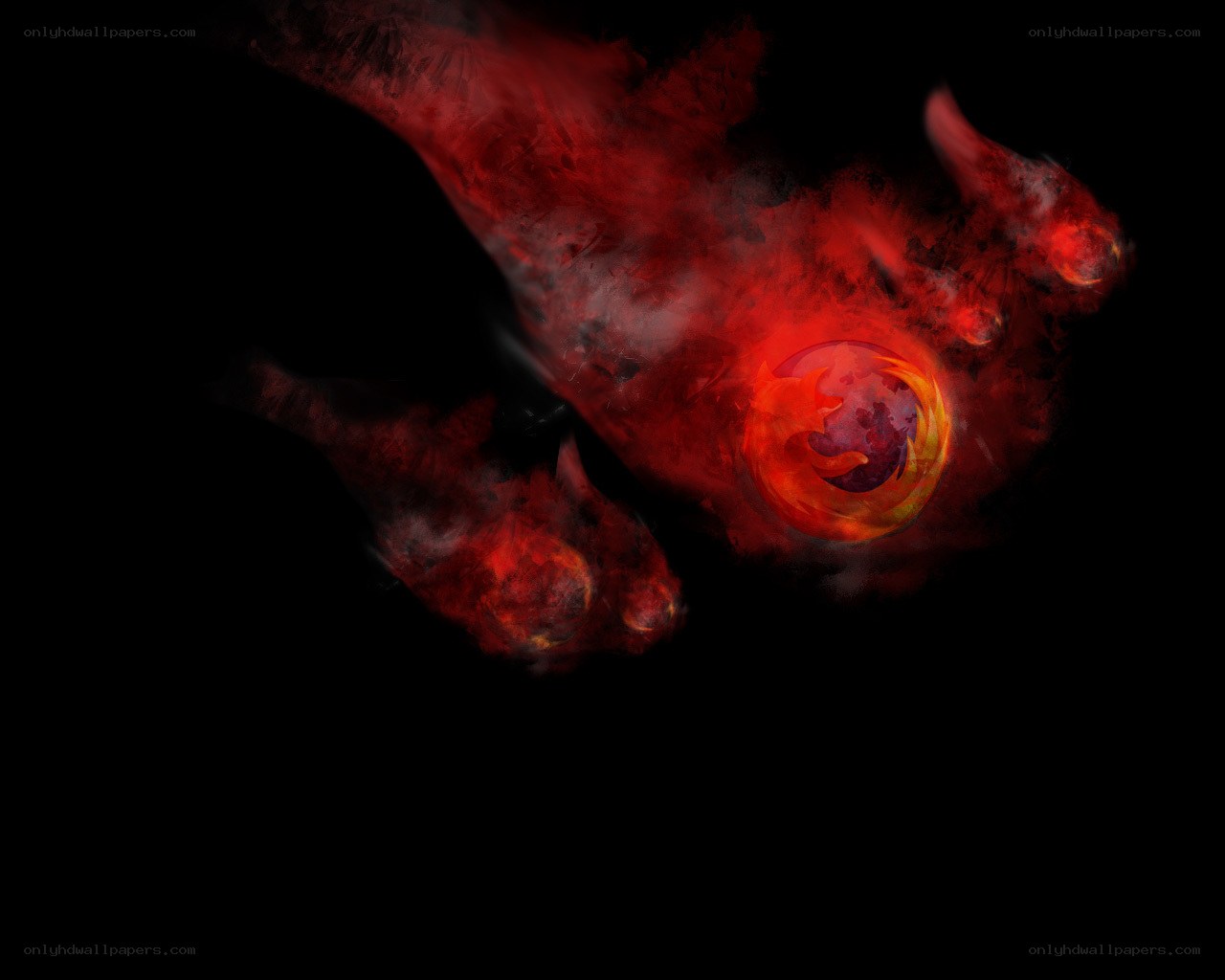 fiery firefox logo