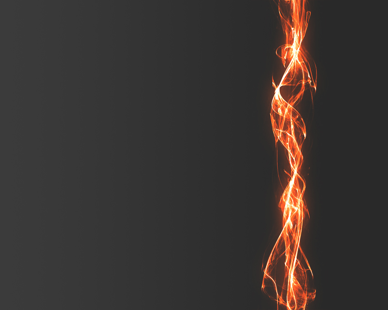 Fiery light streak