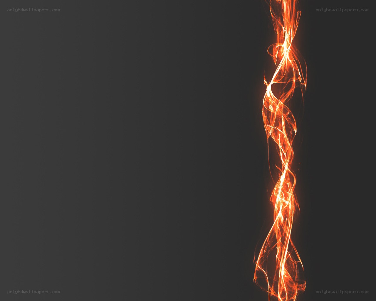 Fiery light streak