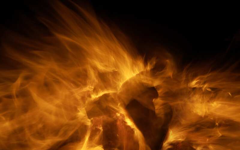Fiery motion blur
