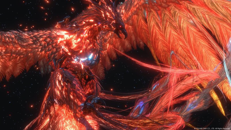 Fiery Phoenix Creature