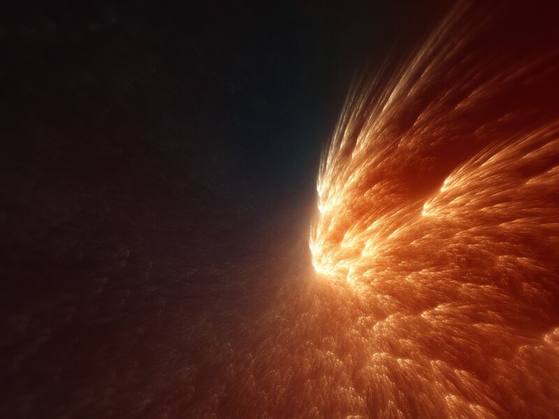 Fiery Plasma Burst