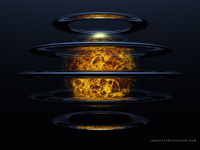 Fiery sphere in rings