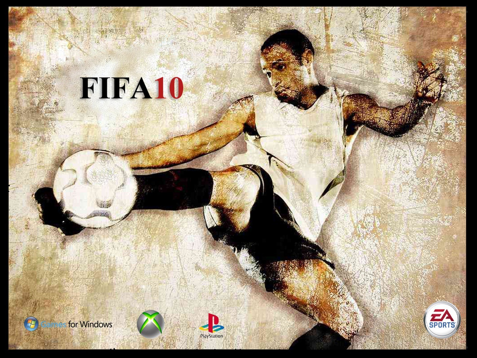 FIFA 10 game cover art