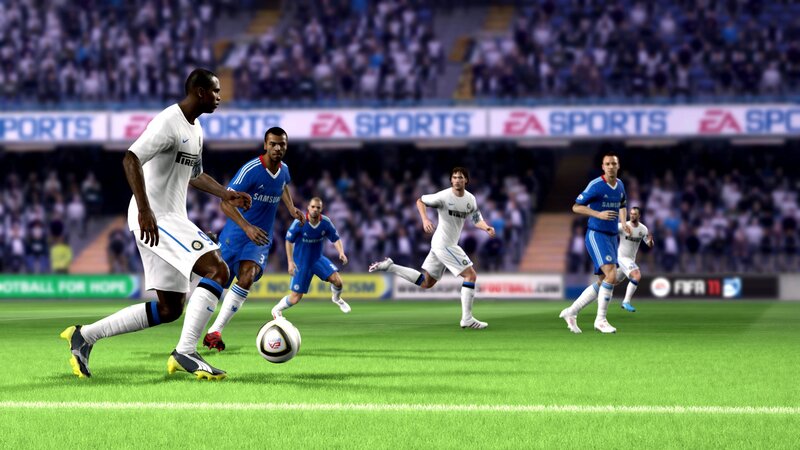 FIFA 11 soccer gameplay