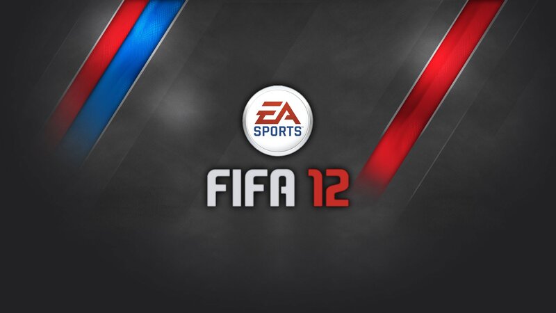 FIFA 12 game title screen
