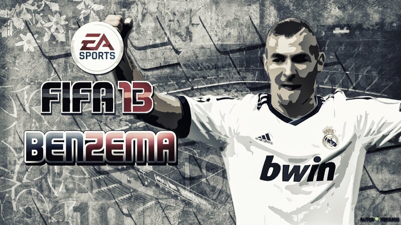 FIFA 13 Benzema artwork