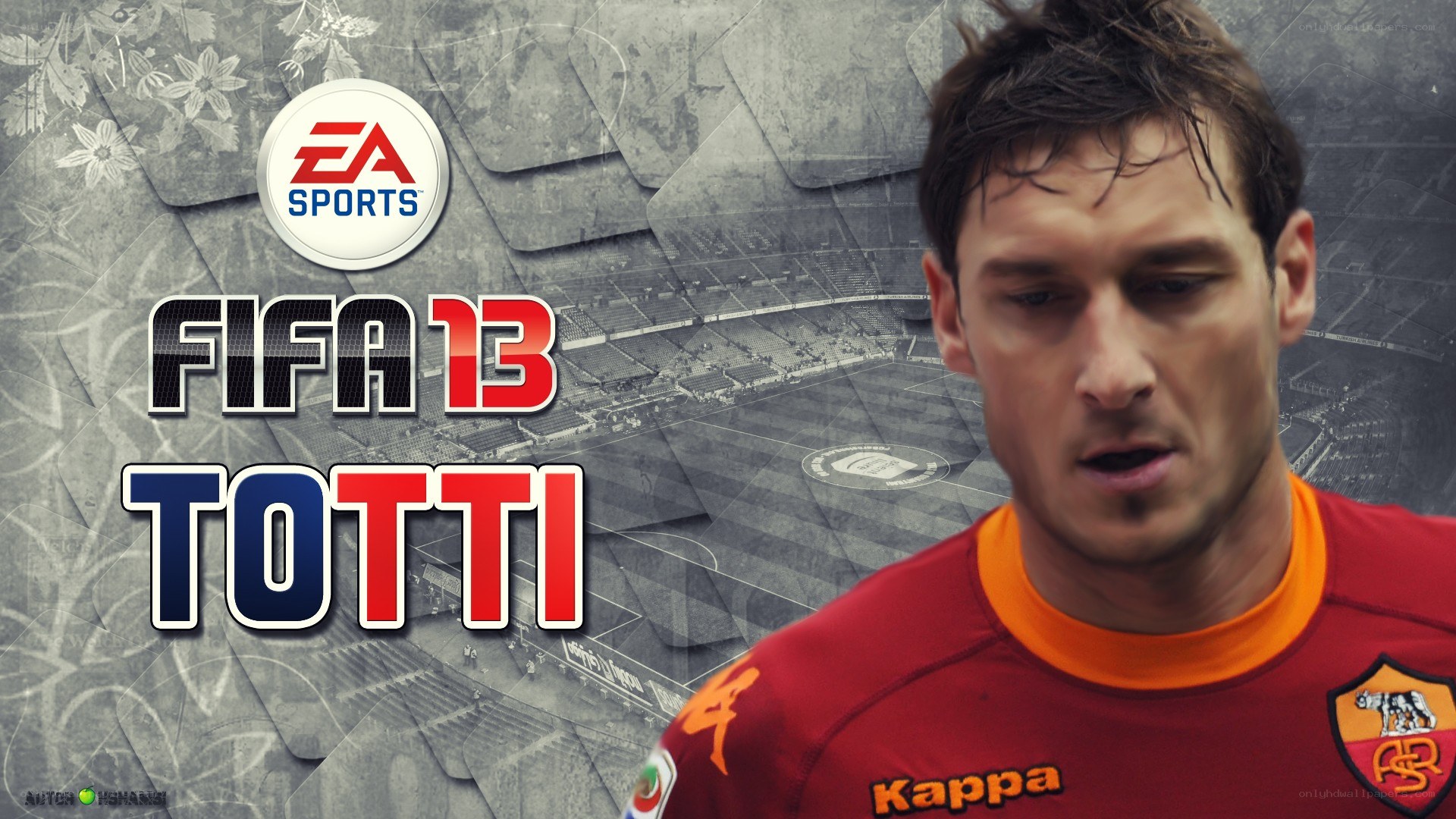 FIFA 13 Totti cover