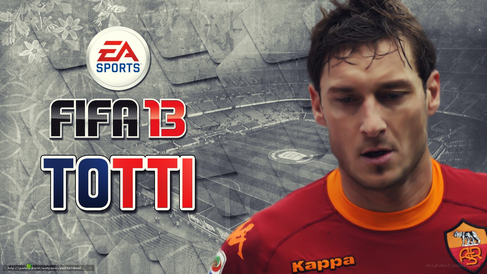 FIFA 13 Totti wallpaper