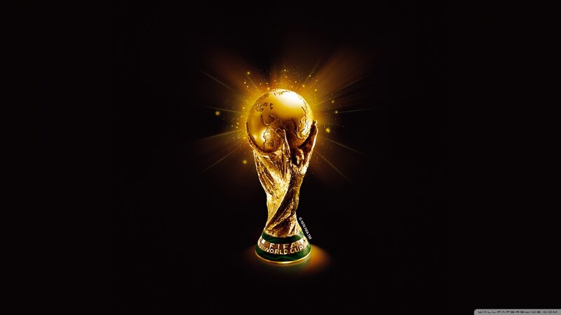 FIFA World Cup Trophy — Gold, Dramatic, 3d Render