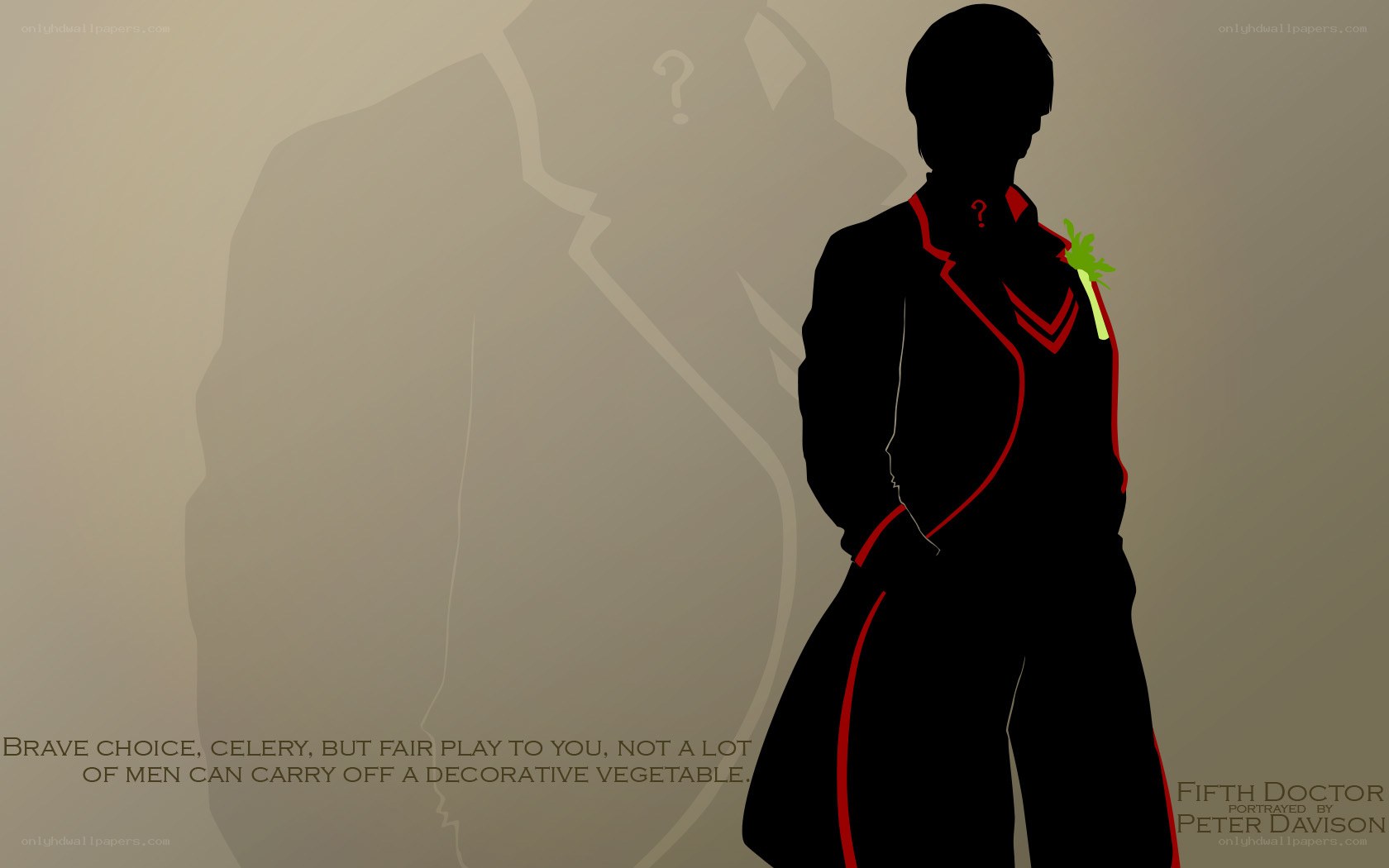 Fifth Doctor silhouette