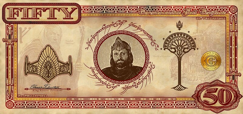 Fifty Gold Certificate