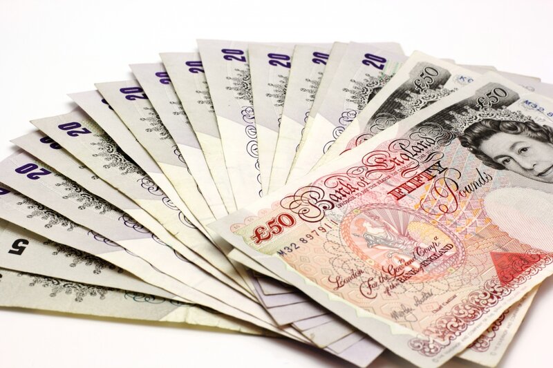 Fifty-pound Banknotes