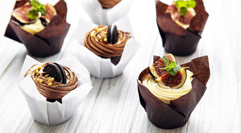 Fig and Chocolate Cupcakes