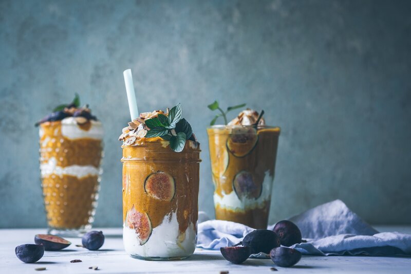 Fig Smoothie Drinks