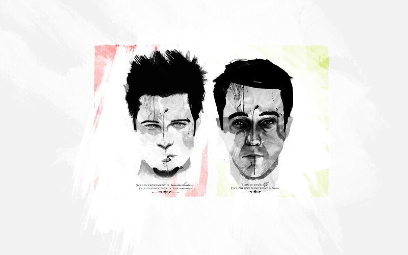 Fight Club character art