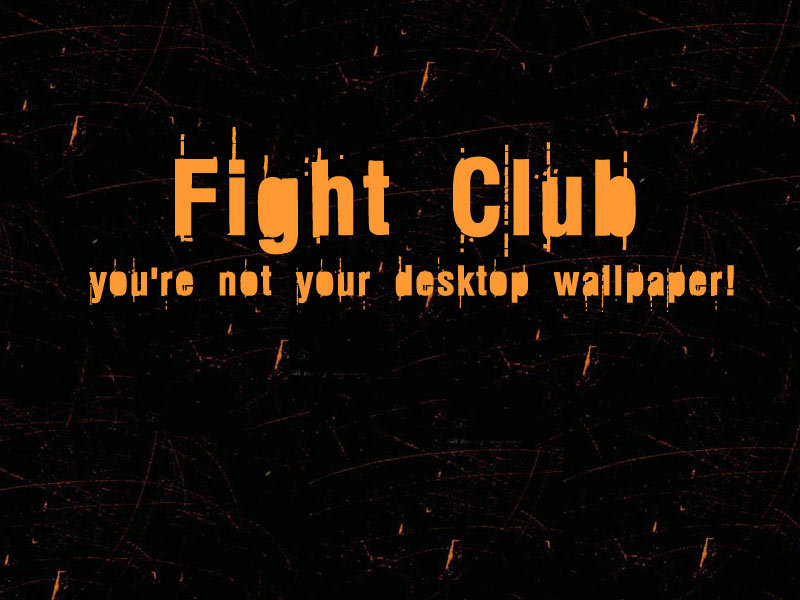 Fight Club desktop wallpaper