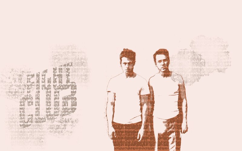 Fight Club movie poster art