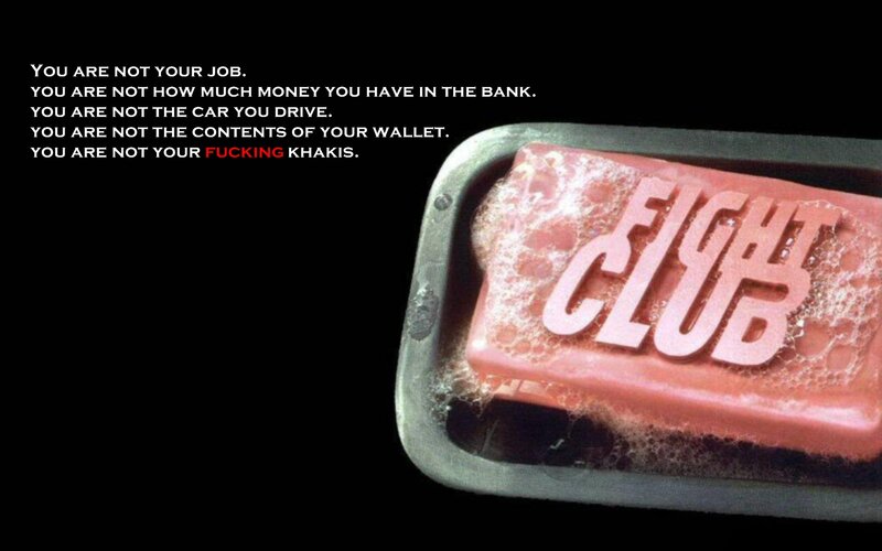 Fight Club movie quote