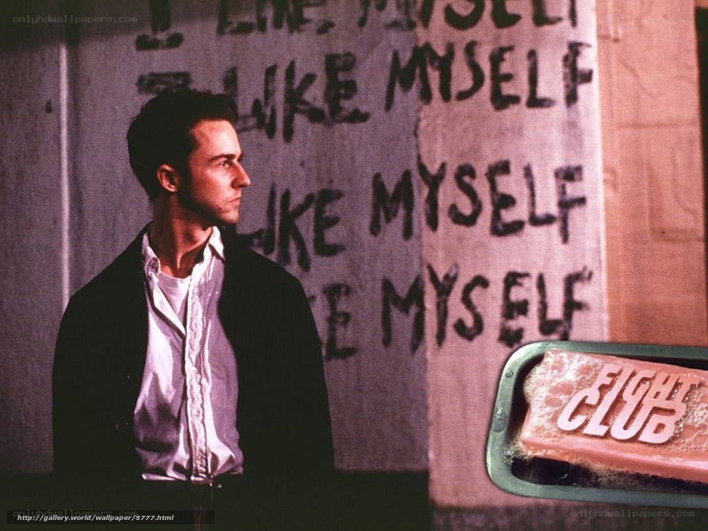 Fight Club movie scene