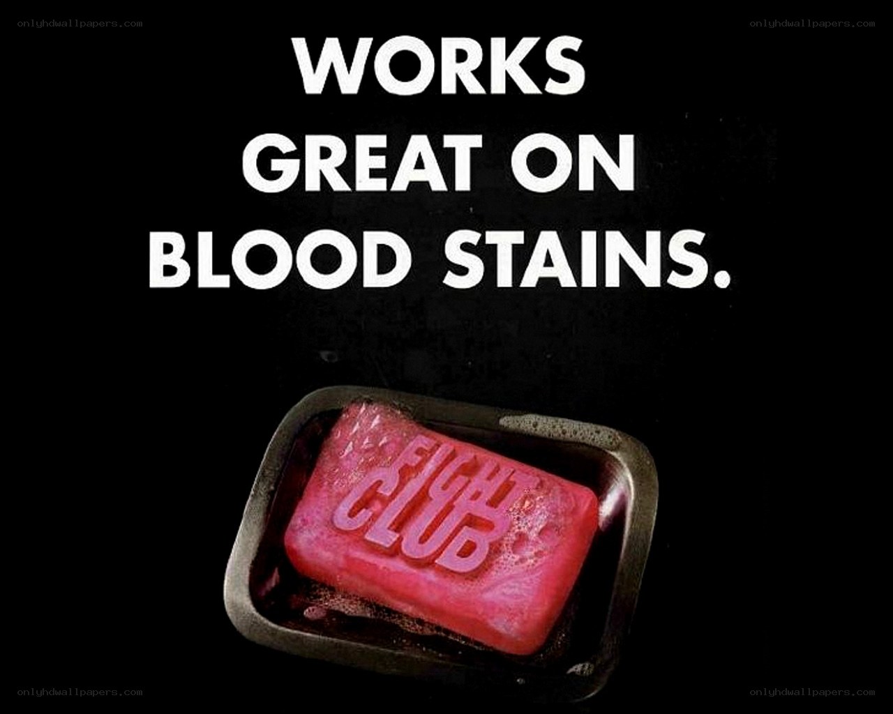 Fight Club soap ad