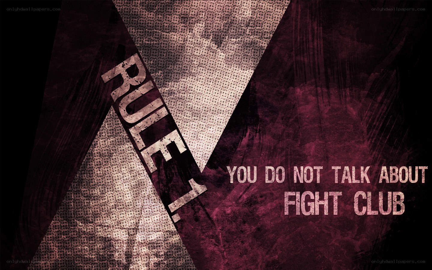 Fight Club text art