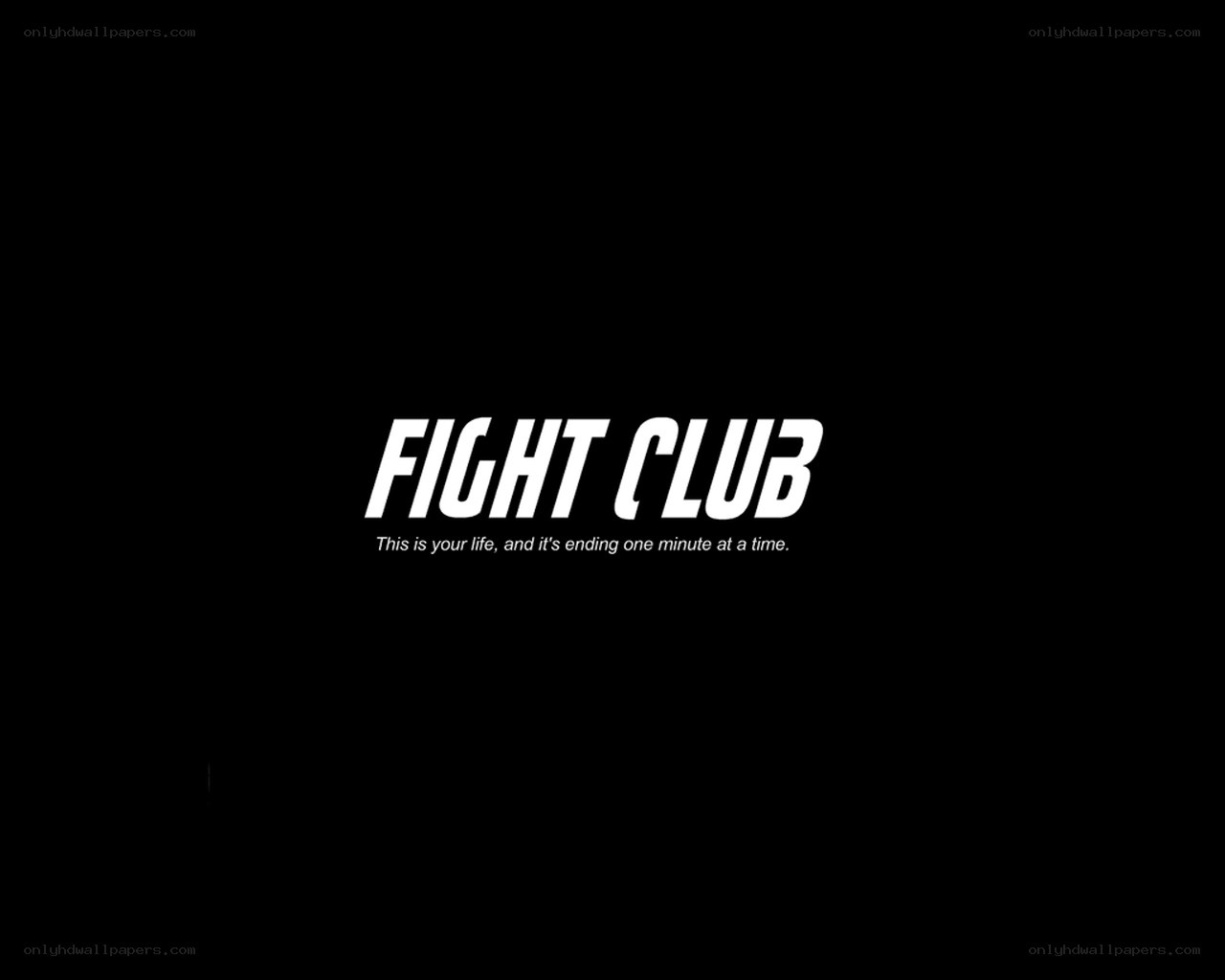 Fight Club title card