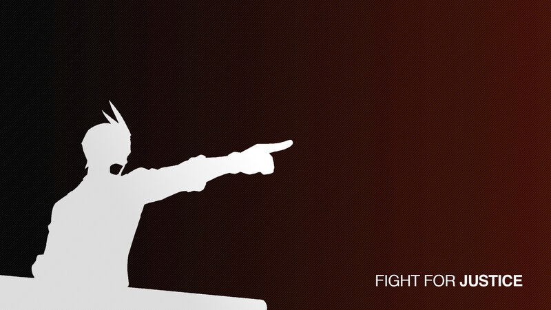 Fight for Justice silhouette
