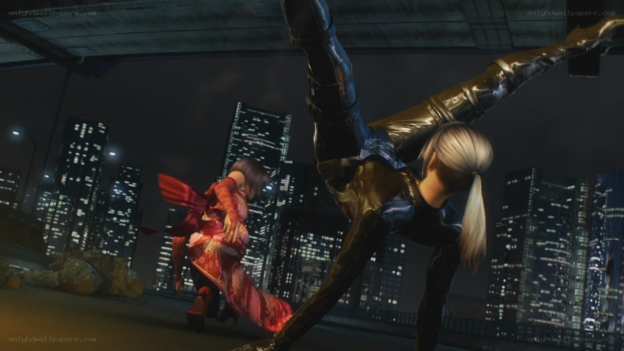 fight on a city bridge