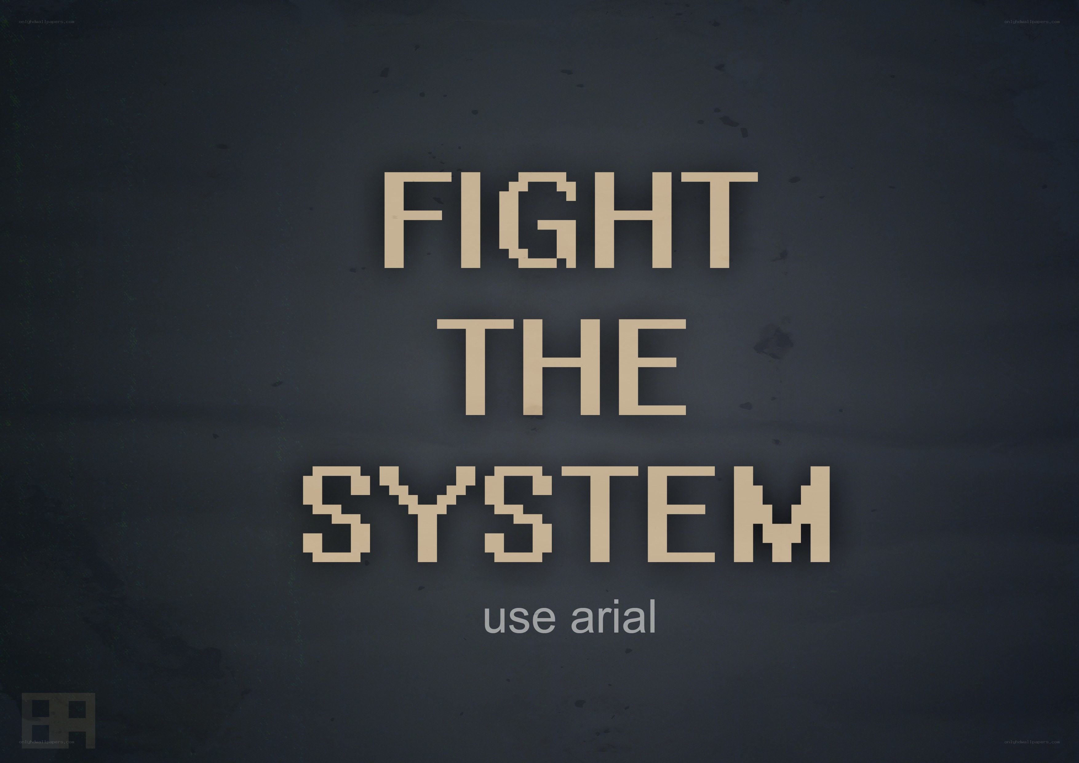 fight the system text