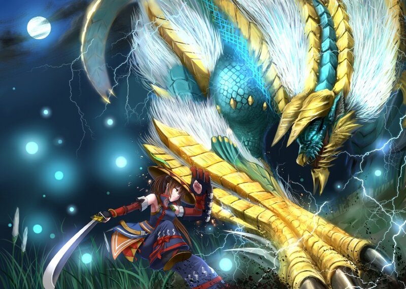 Fighter Against Dragon