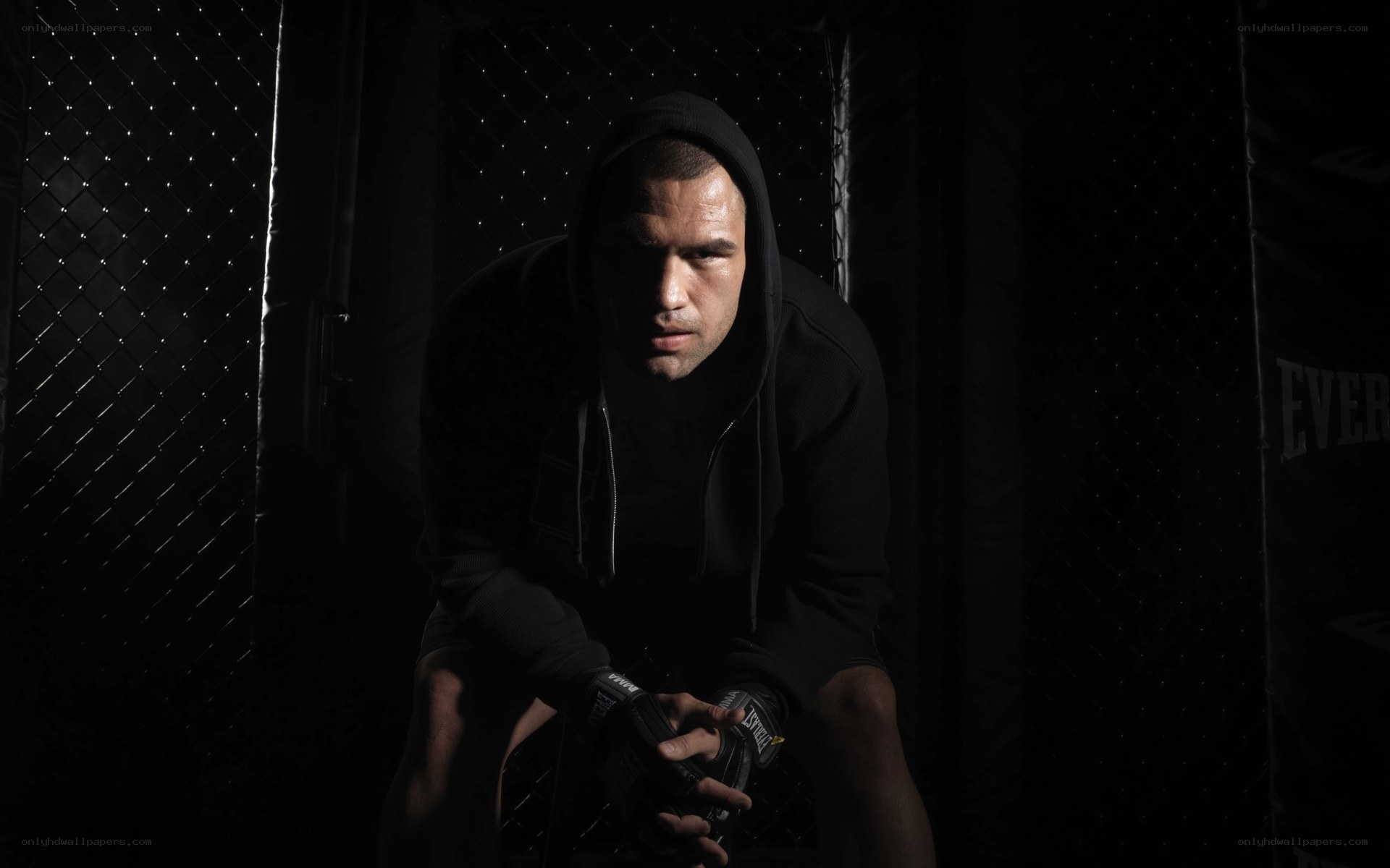 fighter in the octagon