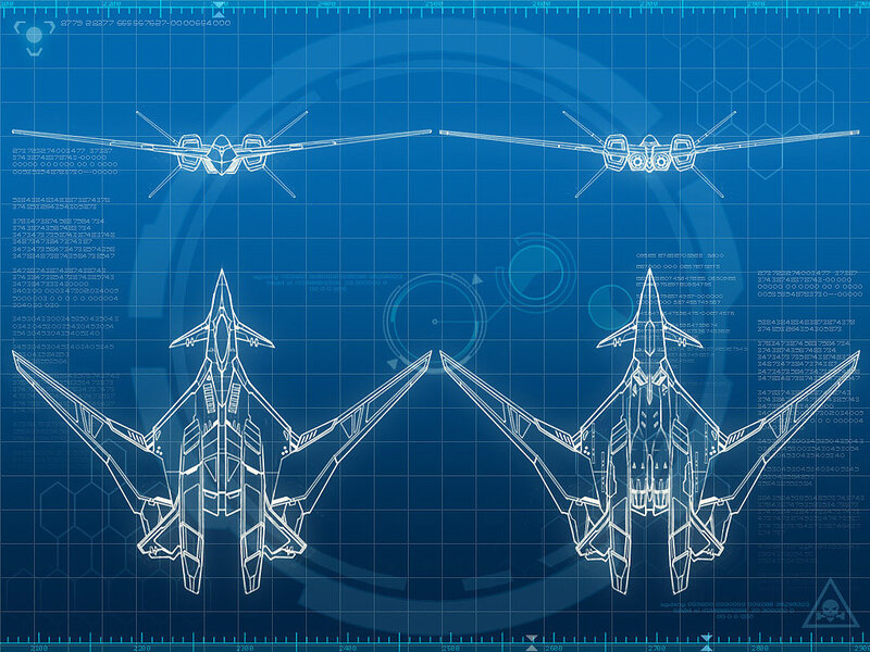 Fighter Jet Blueprints