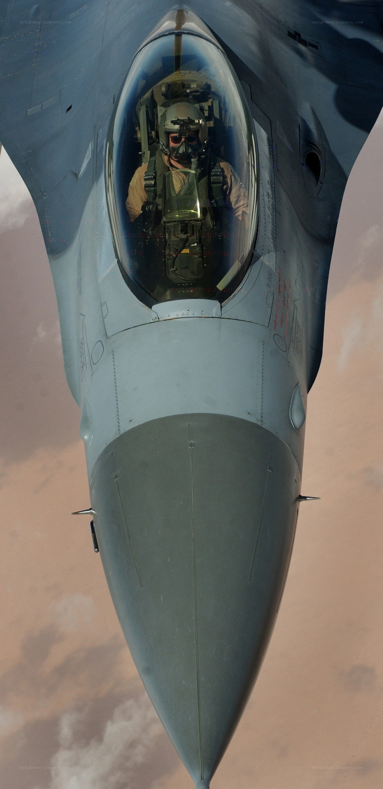 fighter jet cockpit view