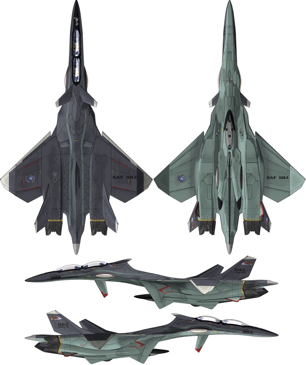 fighter jet concept art