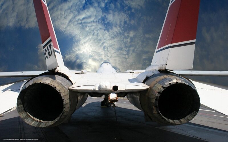 Fighter Jet Engines — White