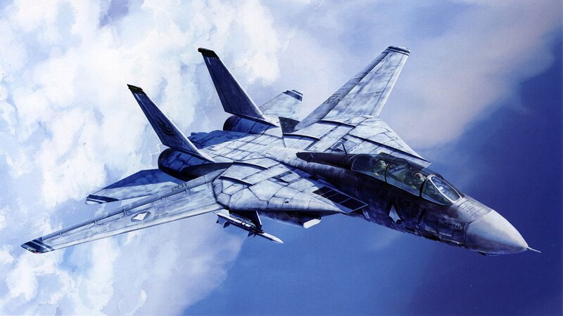 fighter jet in flight