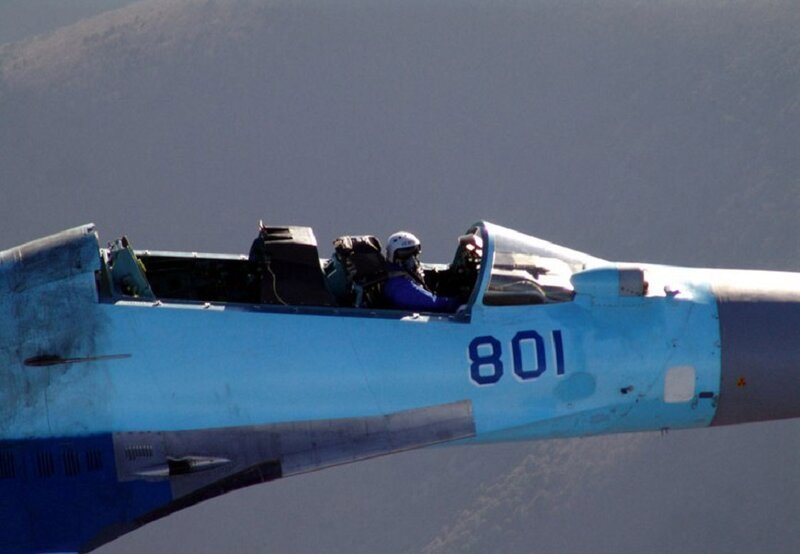 fighter jet in flight