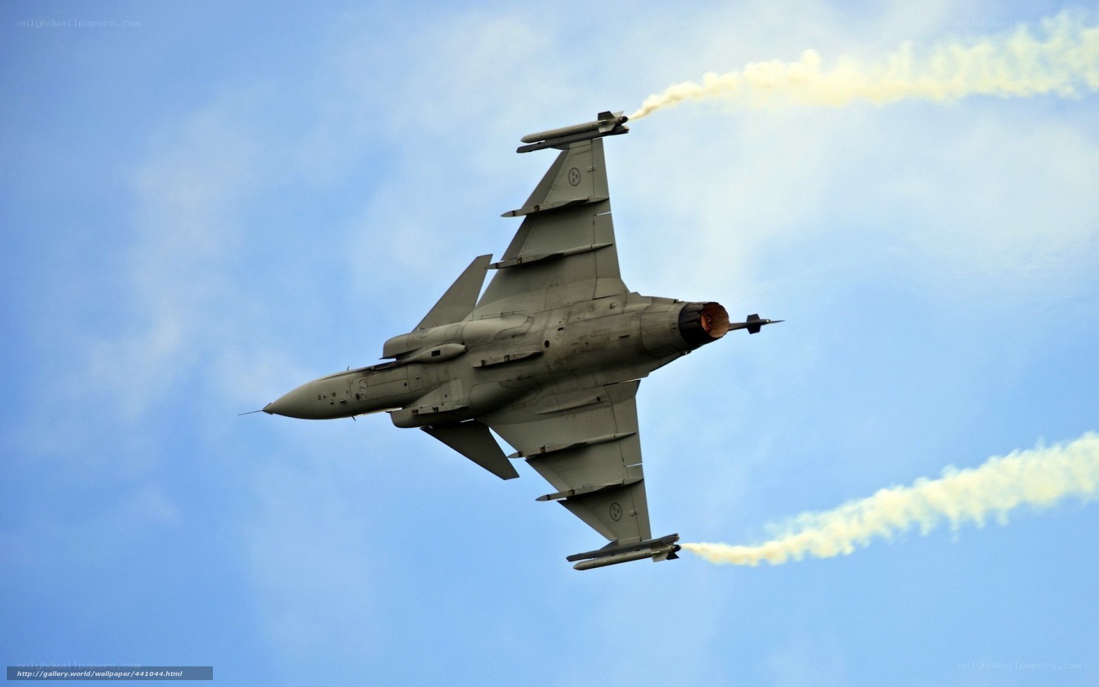 fighter jet in flight
