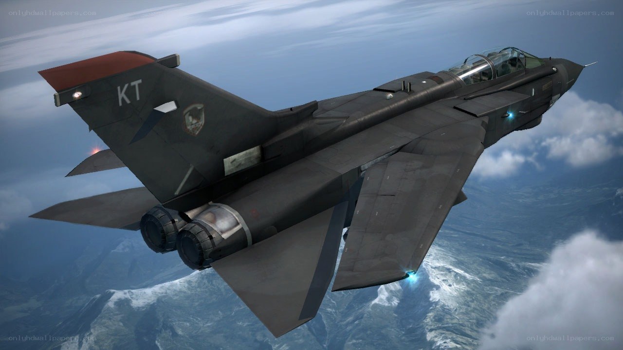 fighter jet in flight