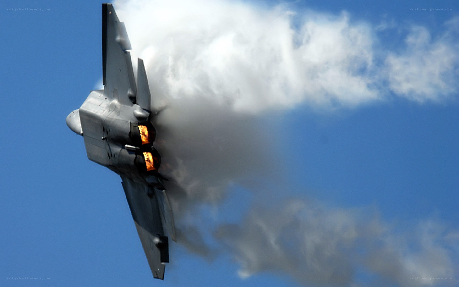 fighter jet in flight