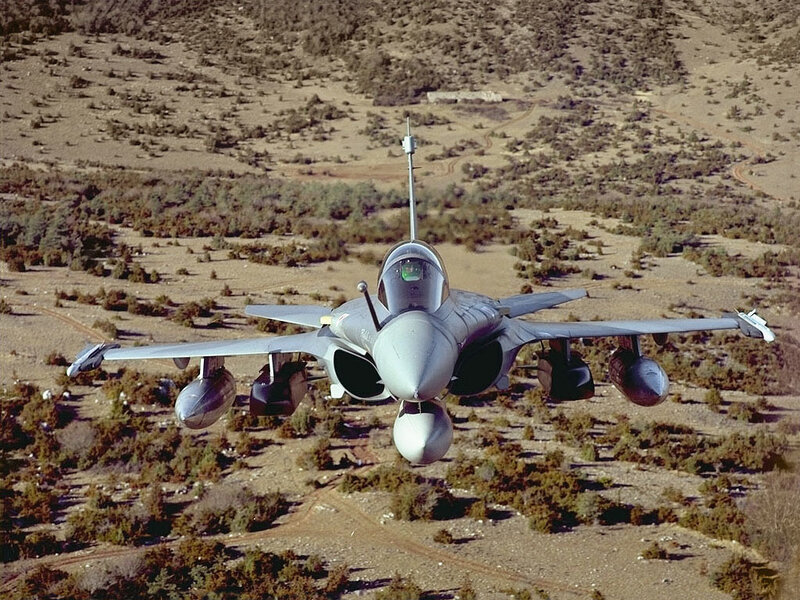 fighter jet in flight