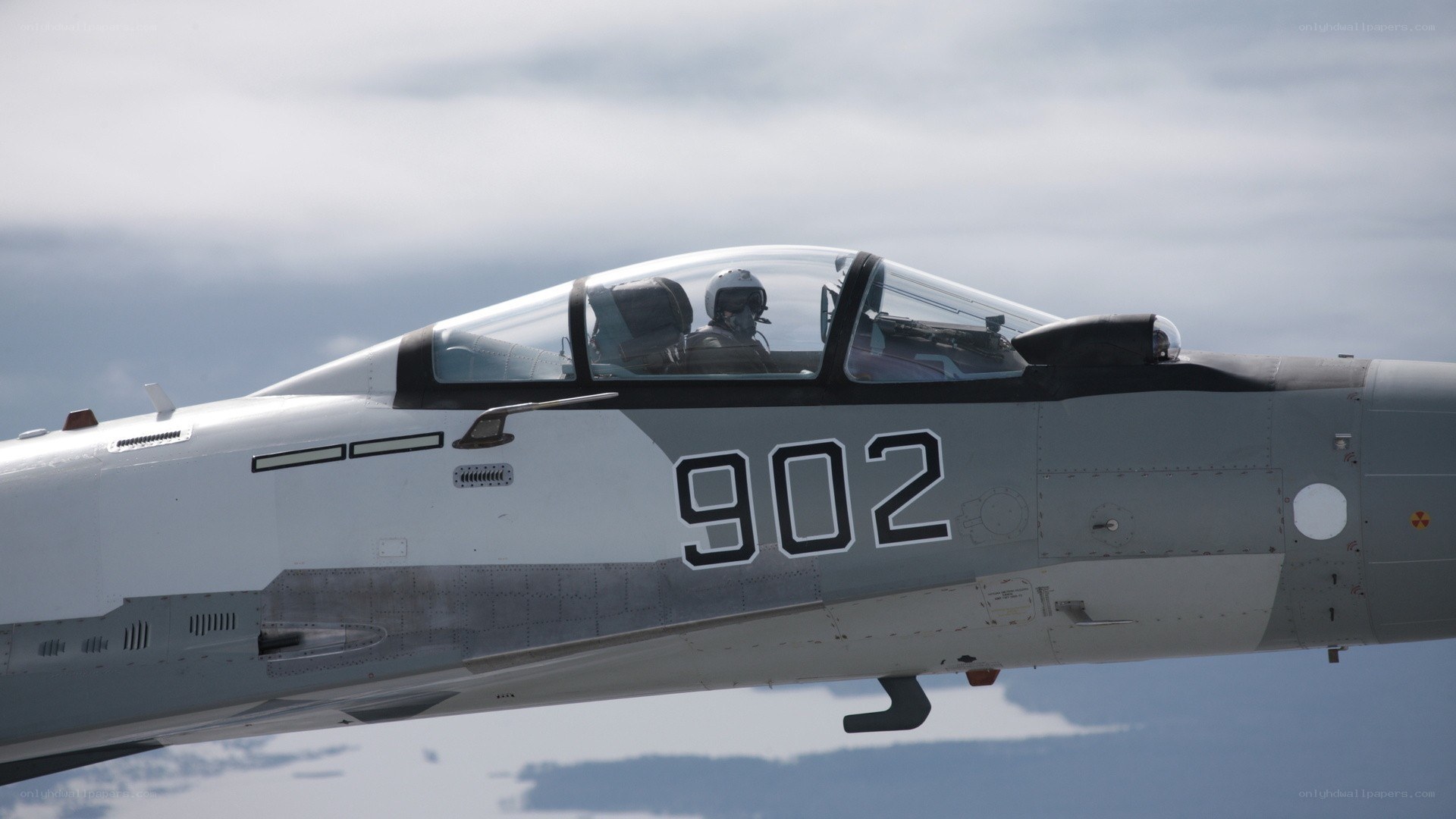 fighter jet in flight