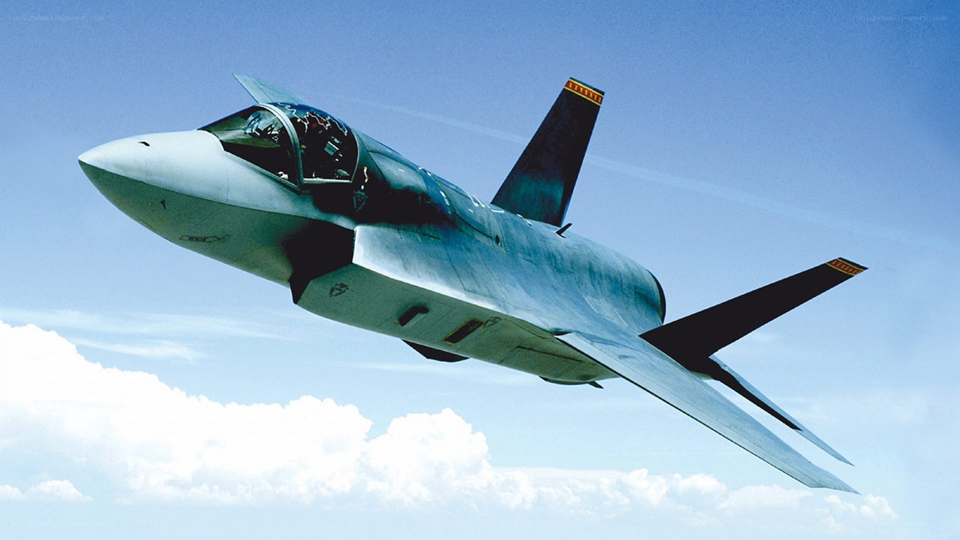 fighter jet in flight