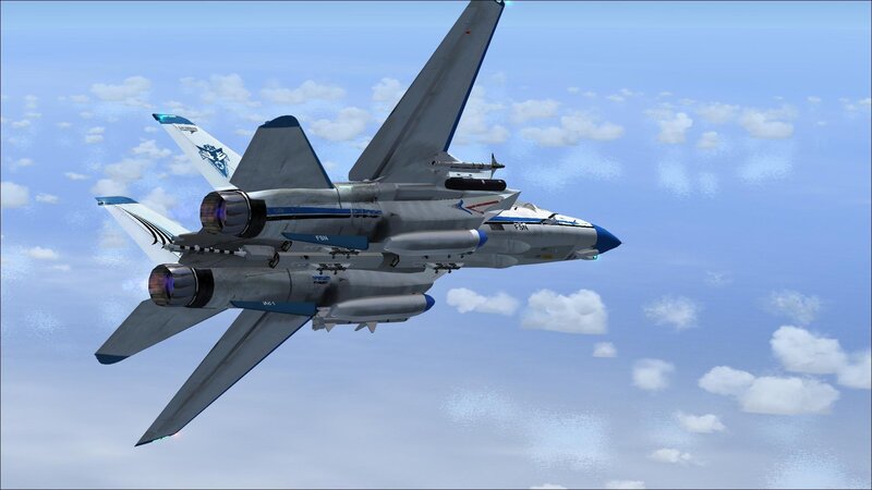 Fighter Jet in Flight — Blue, Calm, Afternoon, 3d Render, Aircraft