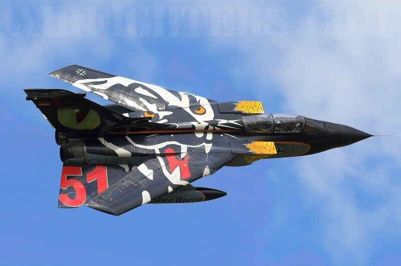 Fighter Jet in Flight — Blue, Dynamic