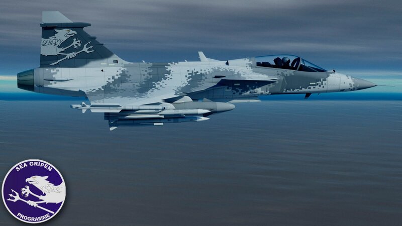 Fighter Jet in Flight — Gray, Dramatic, 3d Render, Ocean