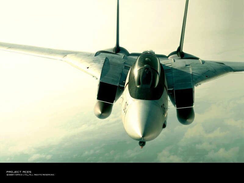 Fighter Jet in Flight — Gray, Dramatic, Afternoon, Digital Art, Aircraft