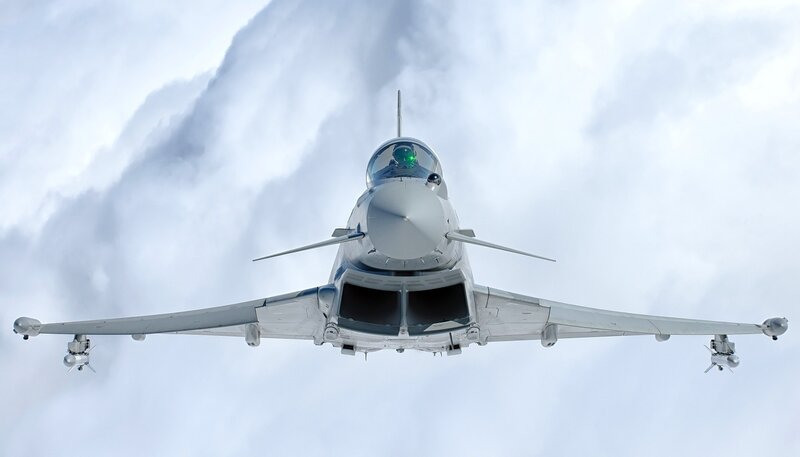 Fighter Jet in Flight — Gray, Dramatic, Photograph, Pilot