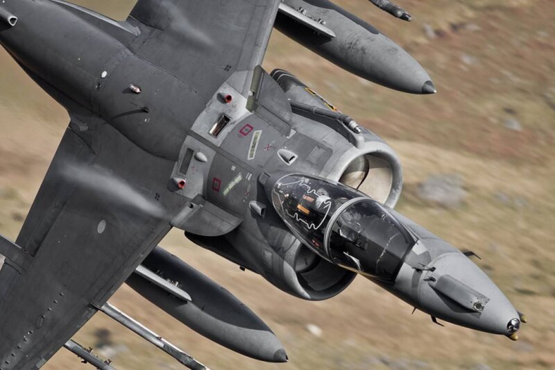 Fighter Jet in Flight — Gray, Dynamic, Photograph, Aircraft, Cockpit